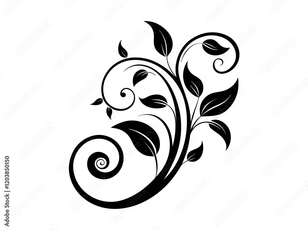 flower art design vector silhouette flower art design vector silhouette