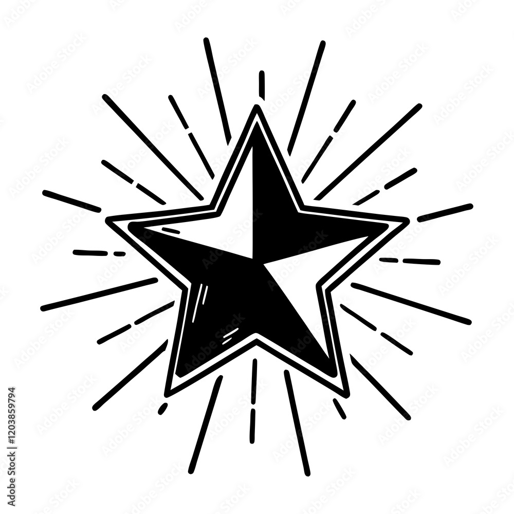 abstract star background, Star Icon abstract star background, Star Icon