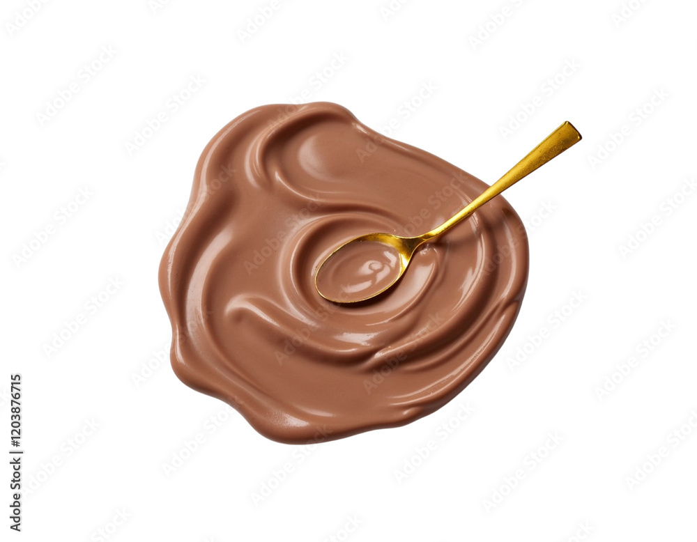 Obraz premium chocolate candy on white