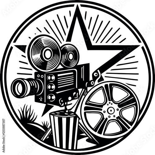 Logo hollywood films