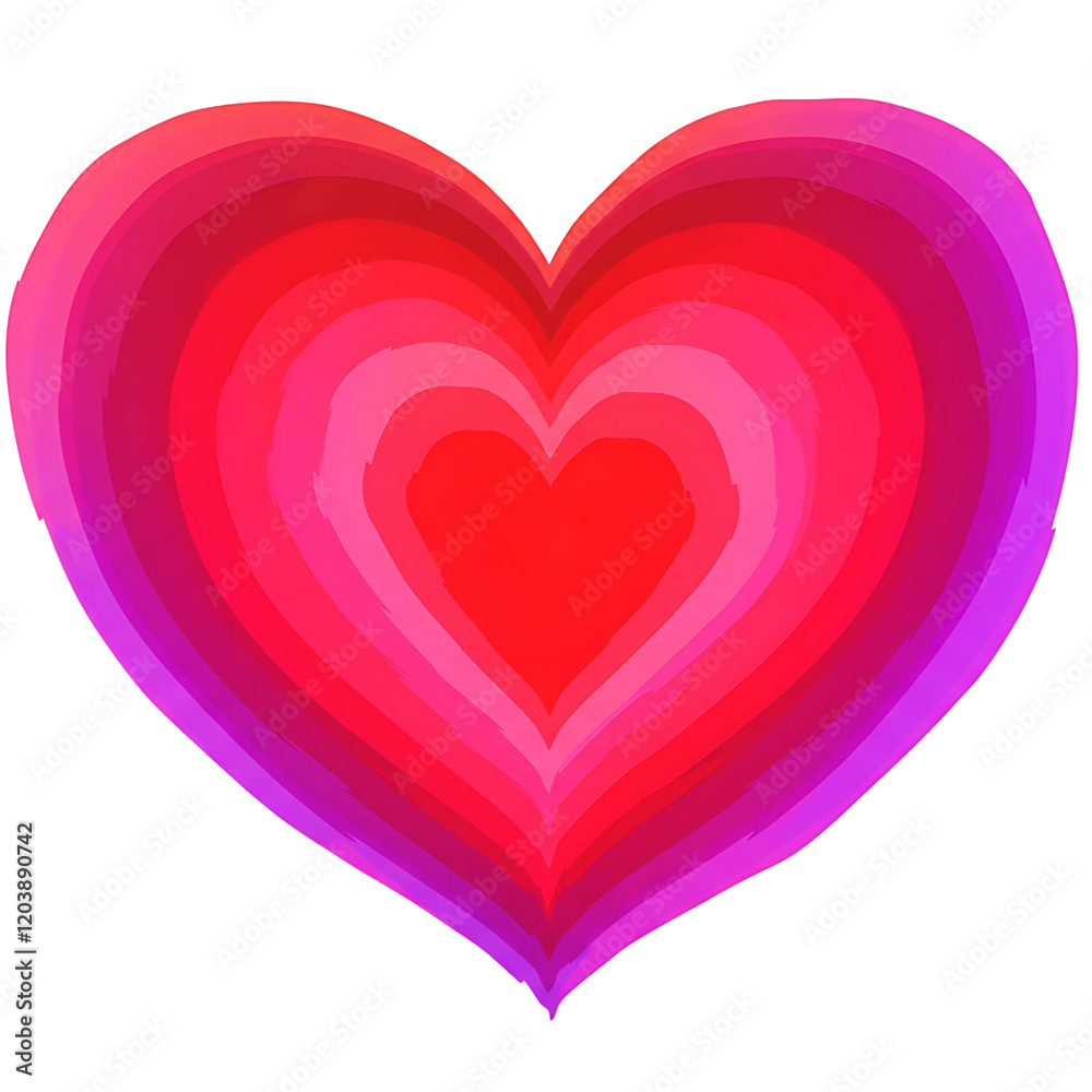Hand-Painted Watercolor Heart in Red, Pink, and Purple – Ideal for Valentine's Day Art, Gift Tags, and Stationery Hand-Painted Watercolor Heart in Red, Pink, and Purple – Ideal for Valentine's Day Art, Gift Tags, and Stationery