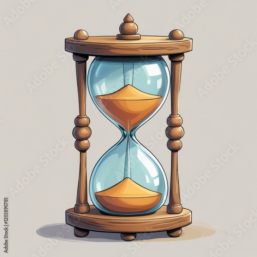 always aware of the passage of time