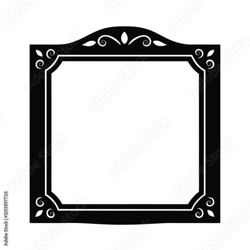 frame with clipping path