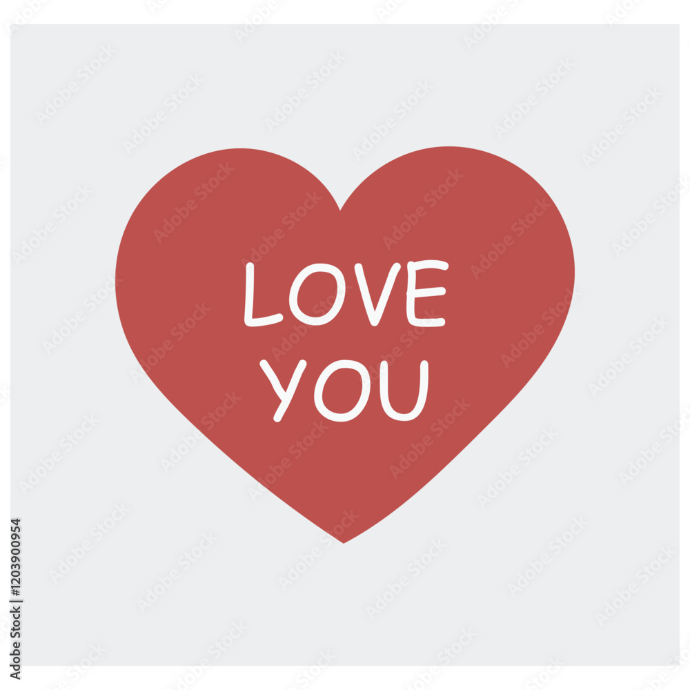 Red heart with Red heart with