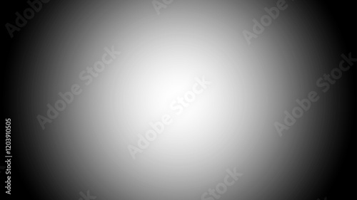 Monochromatic black frame transparent center, Featuring Smooth Transition from Bright White Core to Deep Black Edges, Perfect for Minimalist Designs, Digital Art, and Professional Visual