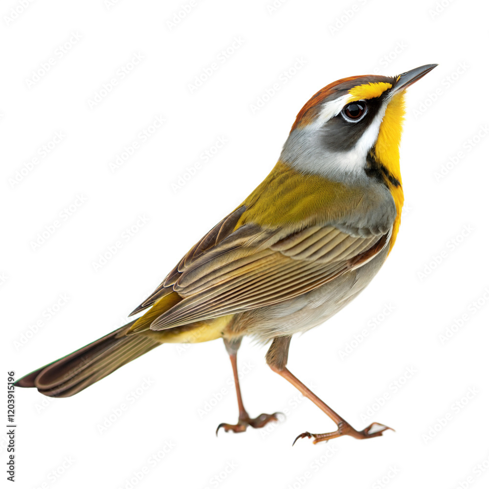 Obraz premium Warbler AI Generated Image