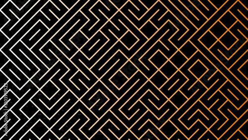 Modern Mazelike Tech Luxury Background Subtle