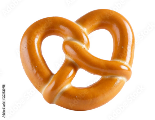 pretzel isolated on white background