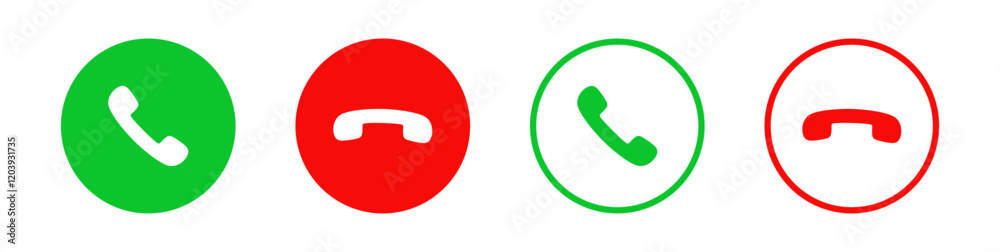 Phone icon set. Vector illustration. Phone icon set. Vector illustration.