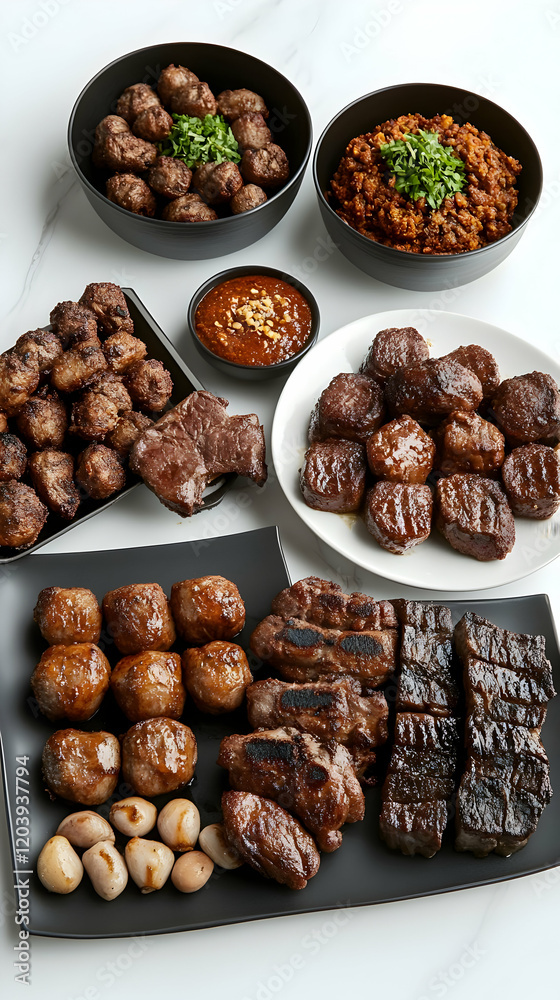 Gourmet Meatballs & Steak Bites Platter Gourmet Meatballs & Steak Bites Platter