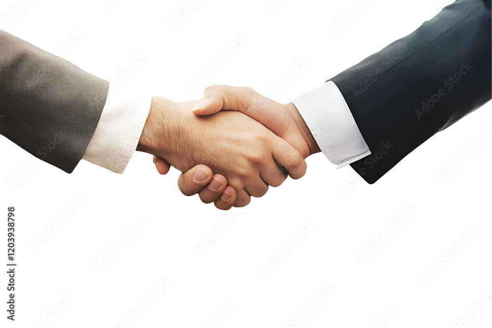 handshake isolated on white background handshake isolated on white background