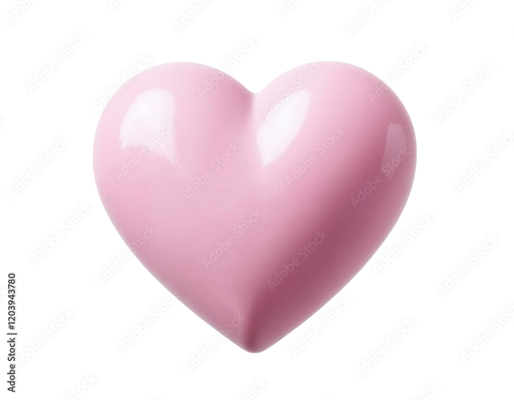 pink heart isolated on white pink heart isolated on white