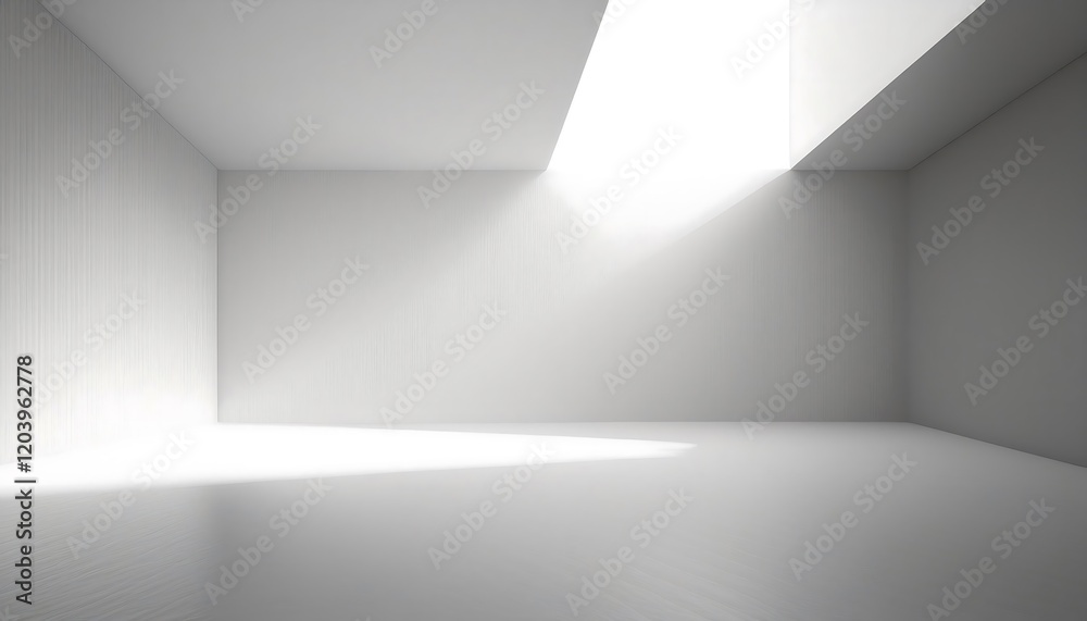 White room corner with clean studio floor and empty interior design space, offering a minimalist and modern backdrop for various presentations or photo shoots White room corner with clean studio floor and empty interior design space, offering a minimalist and modern backdrop for various presentations or photo shoots