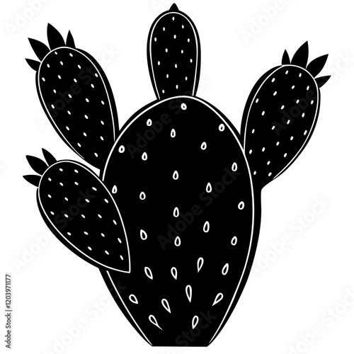 illustration of an Nopal background