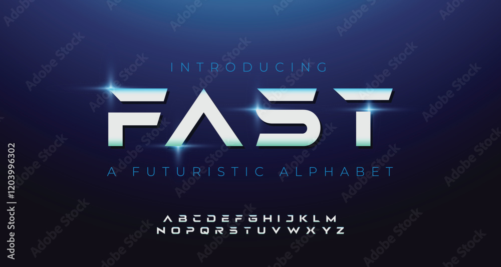 Abstract digital modern alphabet fonts. Typography technology electronic dance music future creative font. vector illustration Abstract digital modern alphabet fonts. Typography technology electronic dance music future creative font. vector illustration