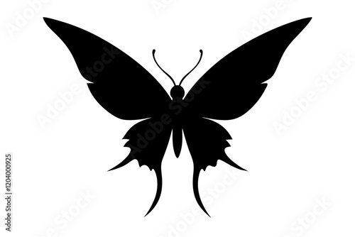 butterfly silhouette vector