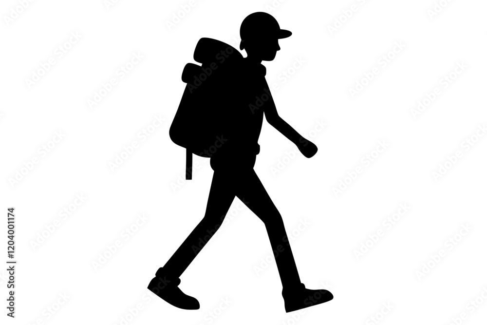 silhouette of a person