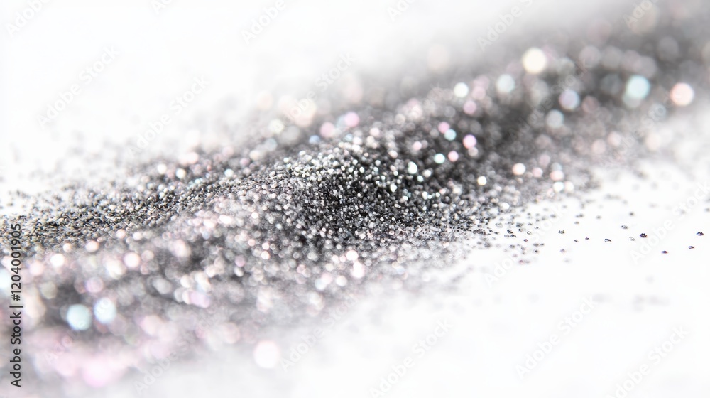 Sparkling Silver Glitter Texture Background Shimmering Festive Design Elegant Sparkle Abstract Sparkling Silver Glitter Texture Background Shimmering Festive Design Elegant Sparkle Abstract
