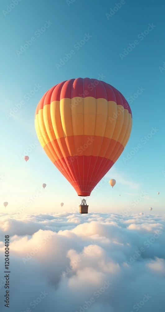 Fototapeta premium hot air balloons