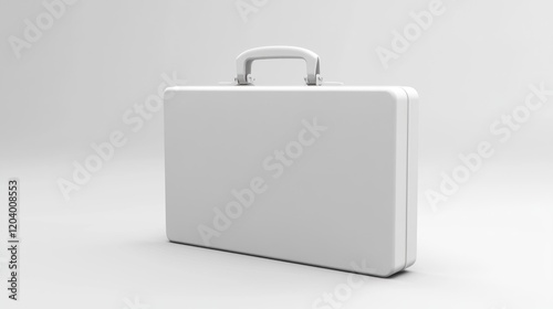 White briefcase studio shot, neutral background, mockup (1)