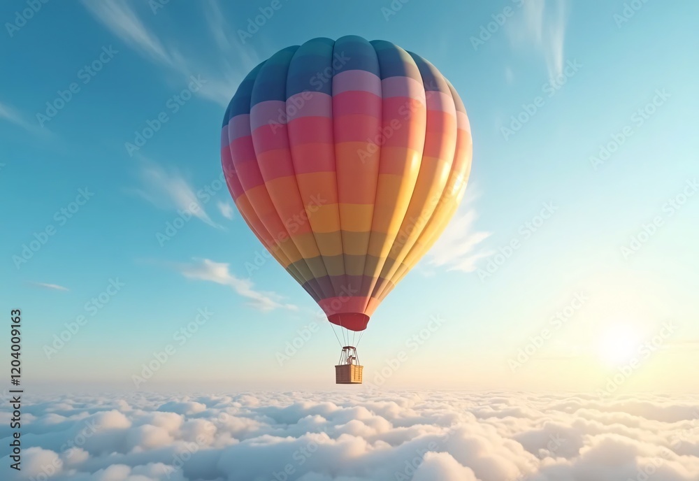Fototapeta premium hot air balloon