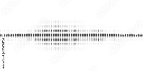 Colorful sound wave. Voice, audio energy concept, background