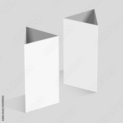 Mock up table tent card