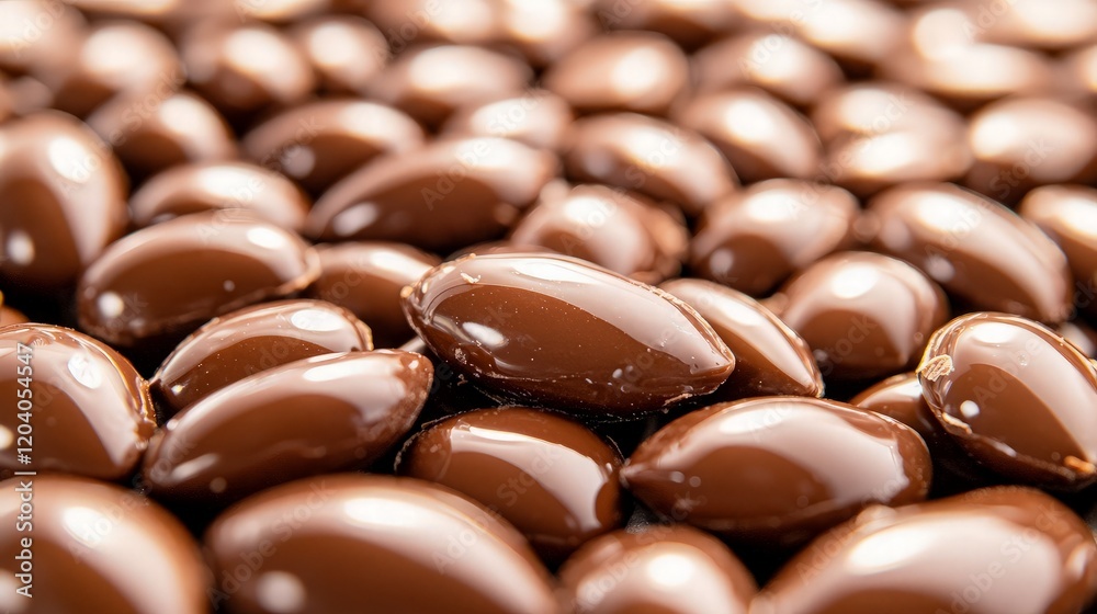 Chocolate-covered almonds close-up, food texture background. Chocolate-covered almonds close-up, food texture background.