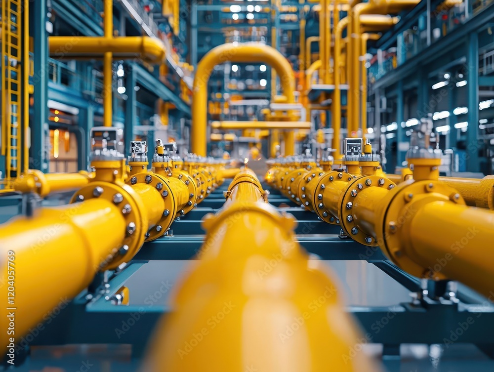 Automated pipeline welding machines in refinery construction Automated pipeline welding machines in refinery construction