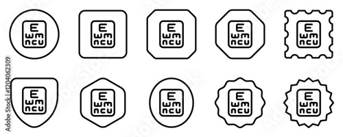 Editable eye chart vector icon. Part of a big icon set family. Perfect for web and app interfaces, presentations, infographics, etc