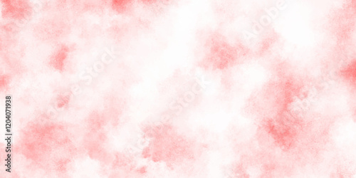 White smoky watercolor painting on old paper texture, Pink rose tone abstract texture with cloudy stains, Stain artistic hand painted texture of pink, pastel hand painted watercolor of pink texture.