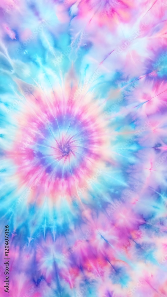 Pastel tie-dye background with soft swirls of pink and gentle hues of blue and purple Pastel tie-dye background with soft swirls of pink and gentle hues of blue and purple