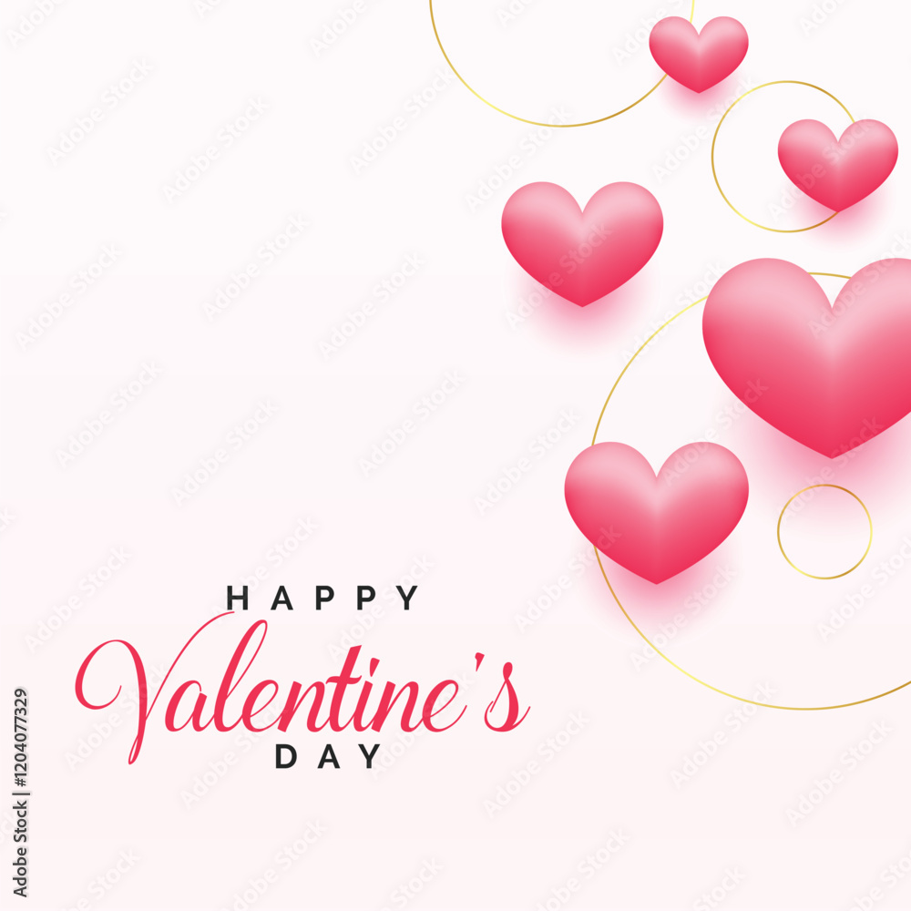 Simple happy valentines day celebration design Simple happy valentines day celebration design