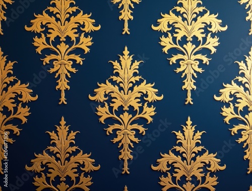 seamless damask pattern