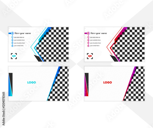 minimal creative business card