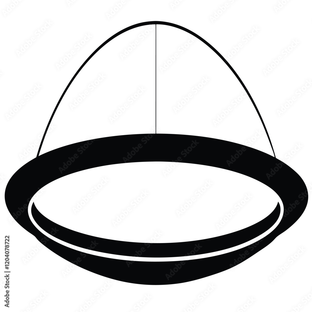 Hanging lights on a white background Hanging lights on a white background