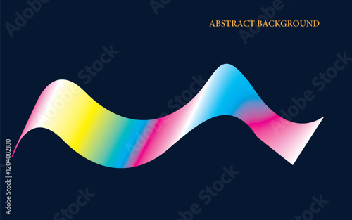 Vectorized abstract background for wallpaper, poster, banner, festoon.