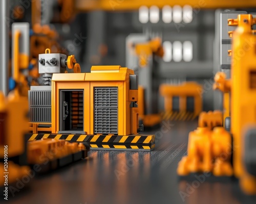 Modular factories producing repairable and upgradeable industrial tools