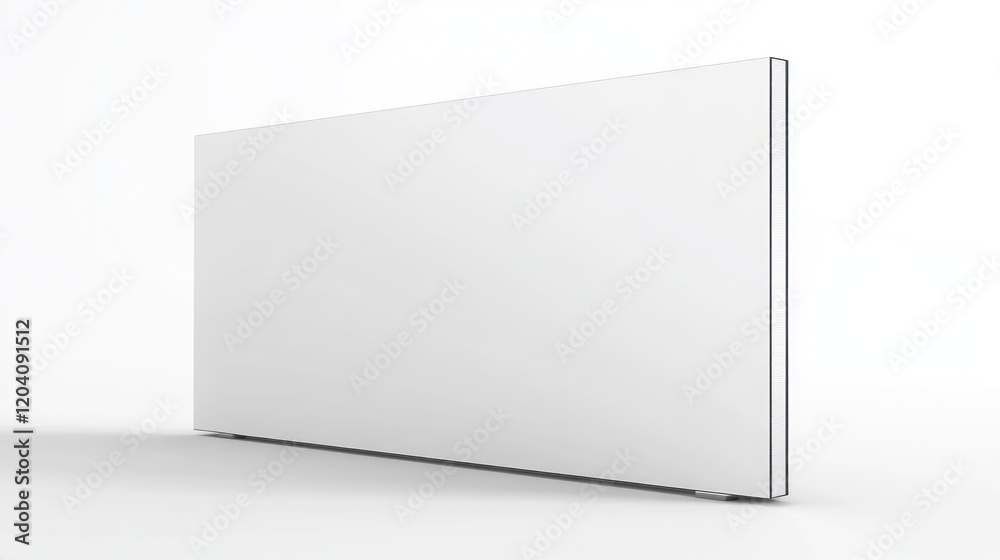 White office partition, studio backdrop, modern design, privacy screen White office partition, studio backdrop, modern design, privacy screen