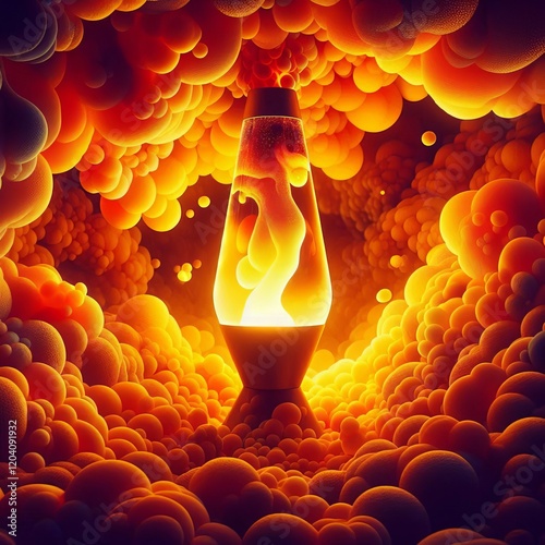 Lava Yellow A deep fiery yellow often associated with lava lamps