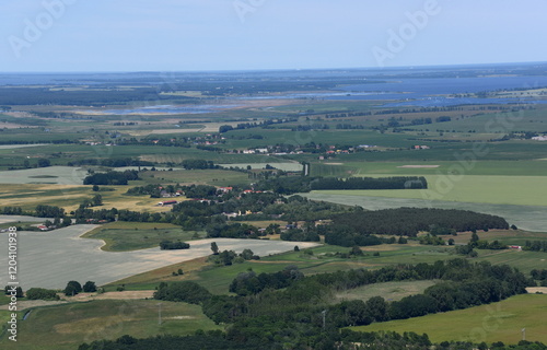 Südlich Anklam,  Blick Richtung Peenestrom 2016
