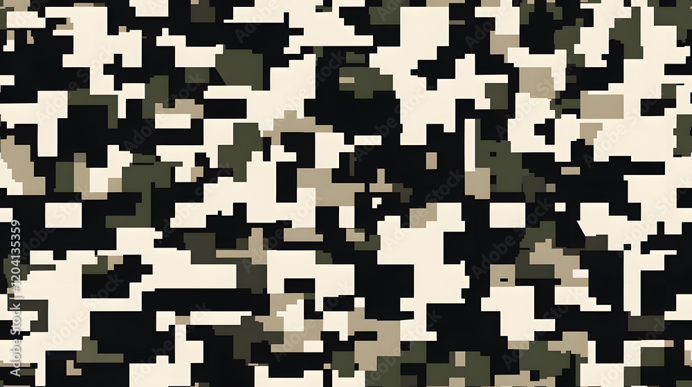 Digital camouflage background, army green, chocolate, and light brown color, with a blend of natural colors used for camouflage Digital camouflage background, army green, chocolate, and light brown color, with a blend of natural colors used for camouflage