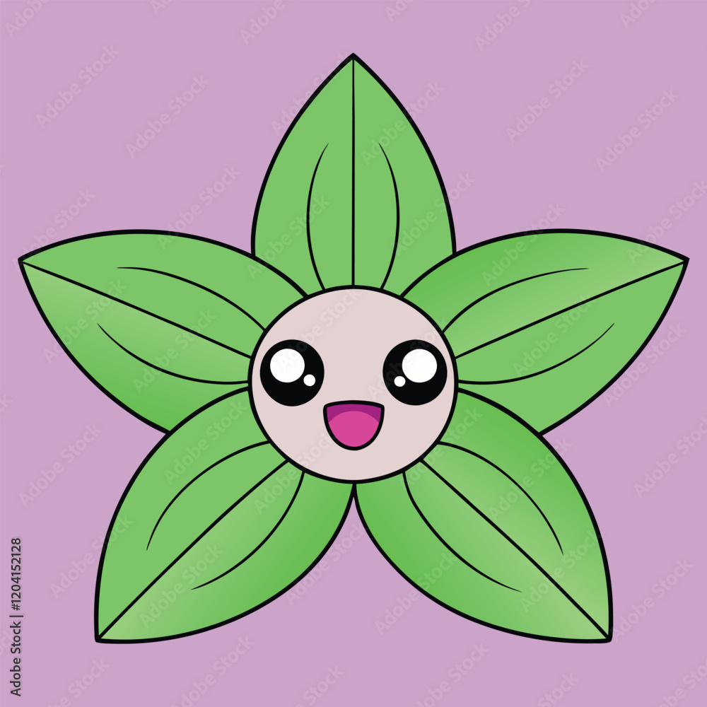 Simple four-leaf clover graphic design Simple four-leaf clover graphic design