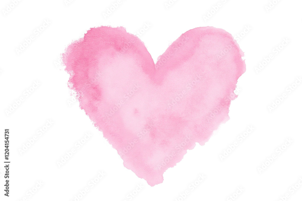A flat, hand-drawn pink heart with textured watercolor effects.
A flat, hand-drawn pink heart with textured watercolor effects.
