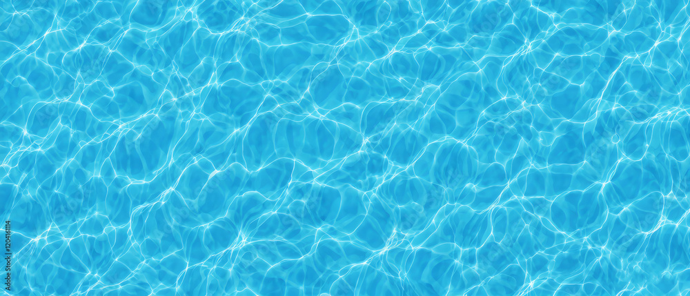 Turquoise rippled water texture background. Shining blue water ripple pool abstract vector Turquoise rippled water texture background. Shining blue water ripple pool abstract vector