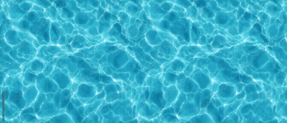 Turquoise rippled water texture background. Shining blue water ripple pool abstract vector Turquoise rippled water texture background. Shining blue water ripple pool abstract vector