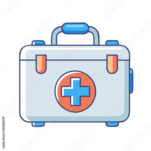 first aid kit icon, first aid kit vector illustration-simple illustration of first aid kit, perfect for first aid kit logos and icons