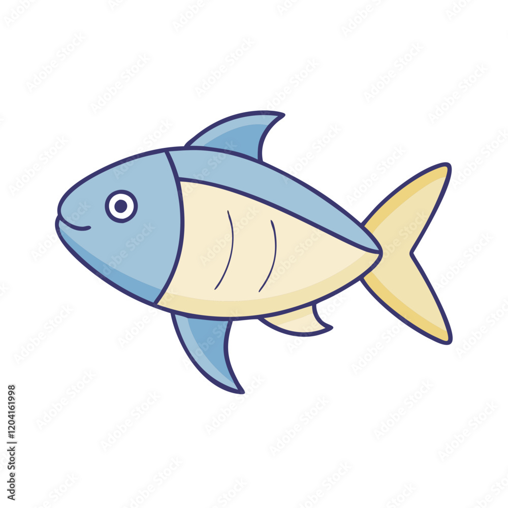fish icon, fish vector illustration-simple illustration of fish, perfect for fish logos and icons
