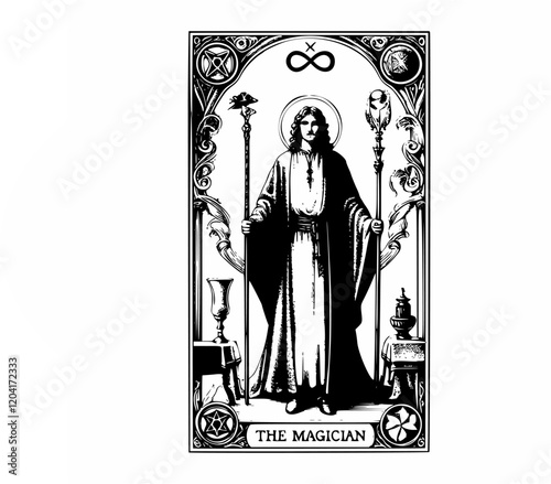 Exploring The Magician in Tarot Art