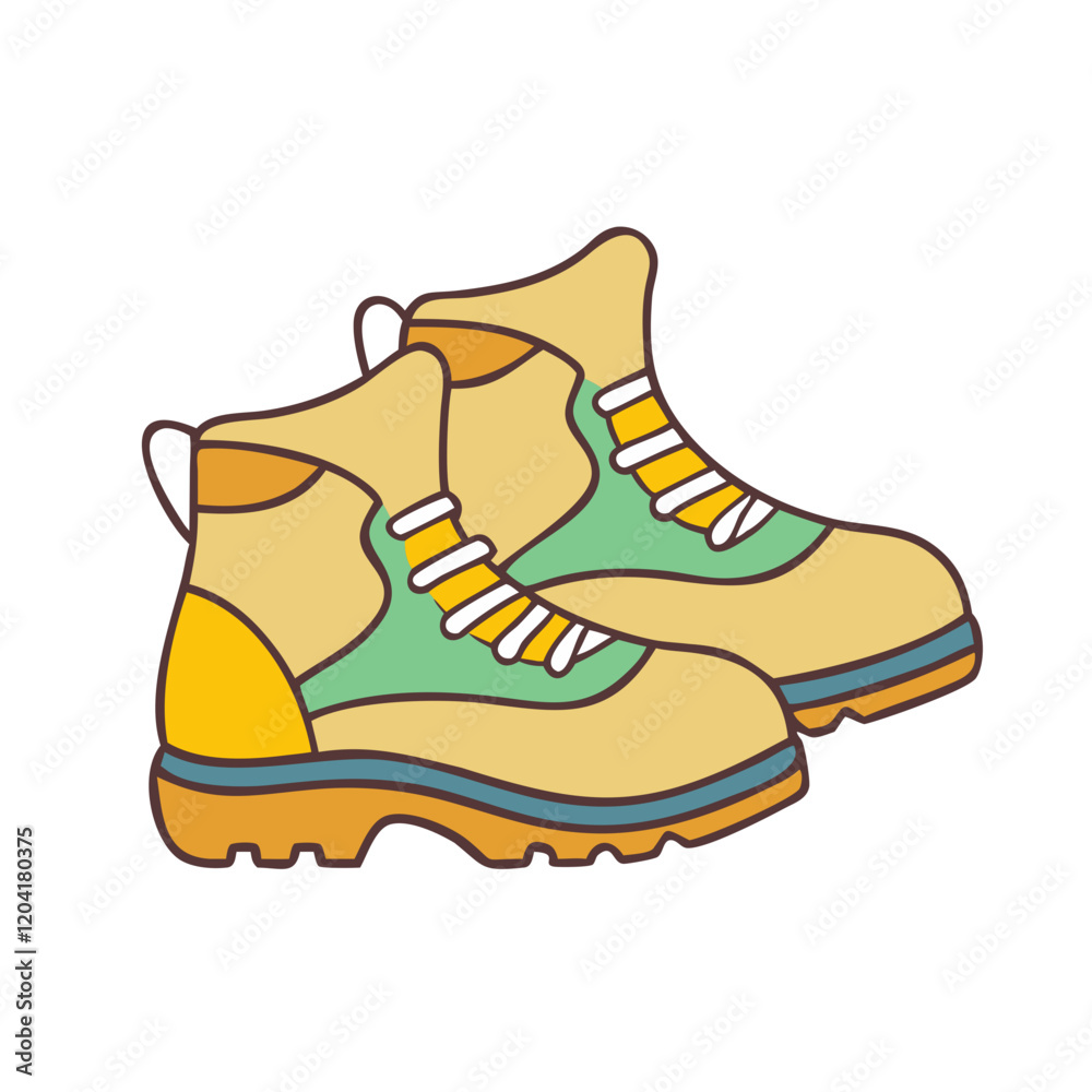 hiking shoes icon, hiking shoes vector illustration-simple illustration of hiking shoes, perfect for hiking shoes logos and icons hiking shoes icon, hiking shoes vector illustration-simple illustration of hiking shoes, perfect for hiking shoes logos and icons